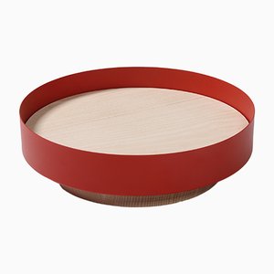 S Red RINGO Tray by Elia Mangia for STIP, 2018