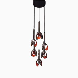 Lámpara holandesa vintage en cascada de Massive Belgium, años 60