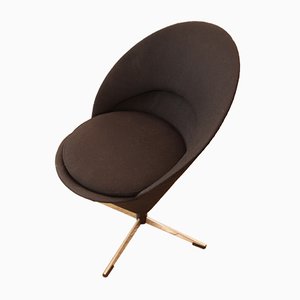 Vintage Stuhl mit kegelförmigem Sitz von Verner Panton für Gebrüder Nehl