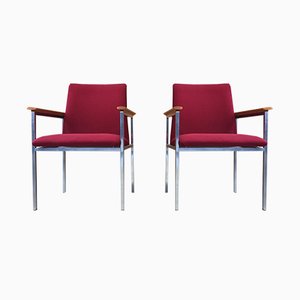 Set of Armchairs by Sigvard Bernadotte for France & Søn, 1970s