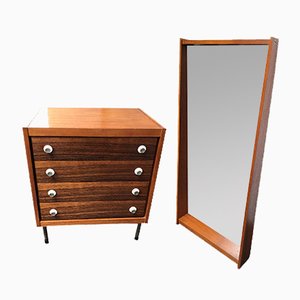 Vintage Dresser & Mirror, 1960s