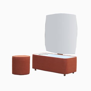 Unique Dressing Tables Online At Pamono Orange E Age Dressing Table With Stool 1970s