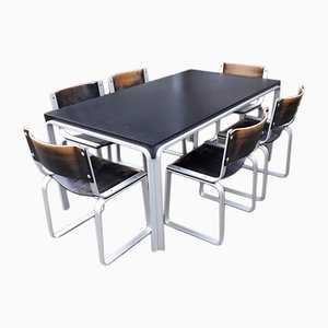 vintage industrial dining room table warm vintage dining table with chairs by pierre mazairac for pastoe 1970s industrial tables online shop vintage industrial dining room table warm vintage dining table with chairs by pierre mazairac for pastoe 1970s industrial tables online shop