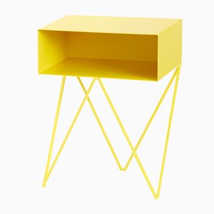 Robot Side Table in Yellow by &New