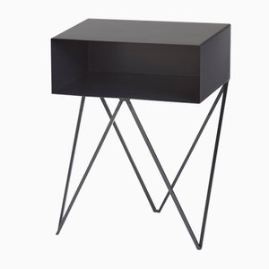 Robot Side Table in Black by &New