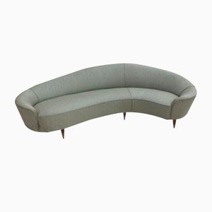 Vintage Curved Sofa by Ico & Luisa Parisi