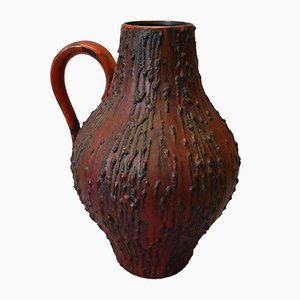 Brutalist Ceramic Vase from Ceramano, 1960s
