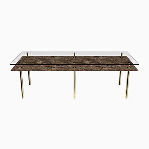 Table Basse Rectangulaire Legs par P. Rizzatto pour Ghidini 1961