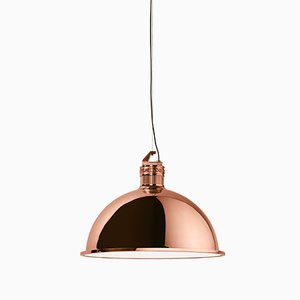 Small Factory Suspension Light in Copper by Elisa Giovannoni for Ghidini 1961