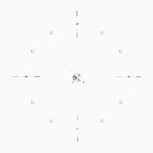 Mixto i White Clock by Jose Maria Reina for NOMON