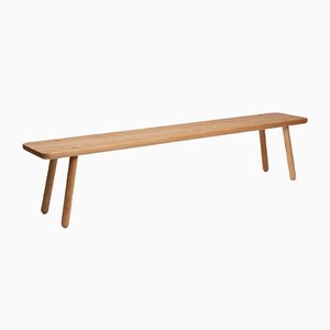 Large Oak Bench One by Another Country