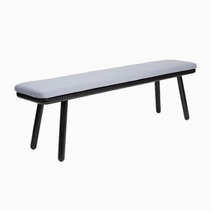 Banco Bench Black One grande de fresno negro de Another Country