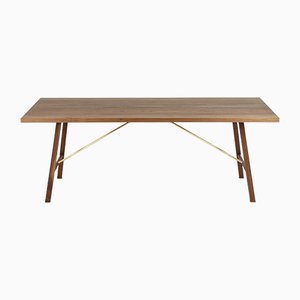 Medium Walnut Dining Table Two by Another Country