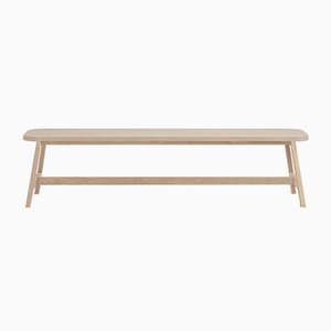 Large Beech Bench Three by Another Country