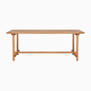 Large Natural Oak Dining Table Four by Another Country