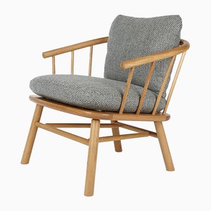 Fauteuil Hardy en Chêne avec Coussins par Another Country