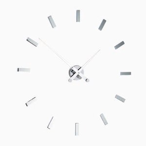 Tacon i 12ts White Clock by Jose Maria Reina for NOMON
