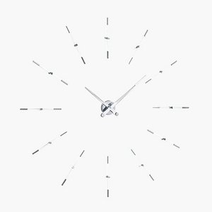 White Merlin i 12ts Clock by Jose Maria Reina for NOMON