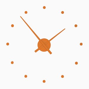 Reloj OJ Mini en color calabaza de Jose Maria Reina para NOMON