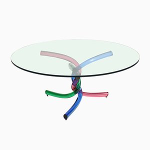 Murano Glass Coffee Table from Seguso, 1970s