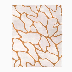 Cell Gold Graphic Rug from Covet Paris