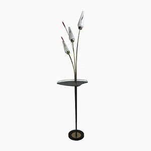 Floor Lamp with Table from Lunel, 1950s