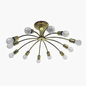 Lustre Soleil de Rupert Nikoll, 1950s