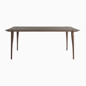 Lewes Rectangular 180 Walnut Dining Table by Sjoerd Vroonland for Revised