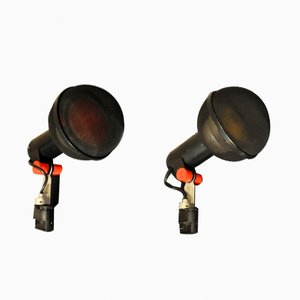 Micro Spotlights by Roger Tallon for Erco, 1970s, Set of 2