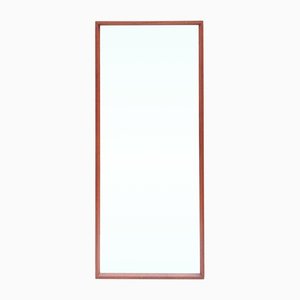 Specchio a muro in teak di Johannes Andersen, Scandinavia, anni '60