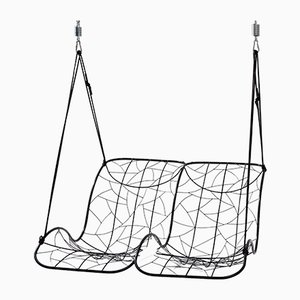 Double Recliner Hanging Swing Chair from Studio Stirling