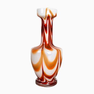 Extra Large Vintage Pop Art Opaline Glass Vase from Opaline Florence, 1970s