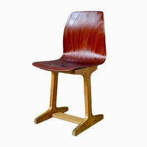Silla de Adam Stegner para Pagholz Flöttoto, años 60