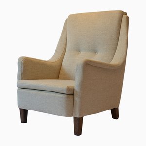 Butaca vintage de Folke Ohlsson para Fritz Hansen, años 50