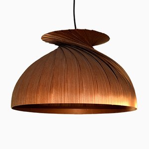 Mid-Century Slatted Pendant Light by Hans Agne Jakobsson for Ellysett Markaryd