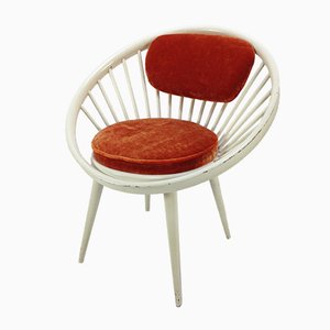 Chaise Circle Vintage par Yngve Ekström pour Swedese, 1960s