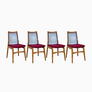 Dining Chairs, 1960s, Set of 4