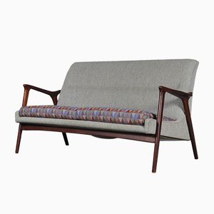 Design Couches Sofas Online Kaufen Bei Pamono Dänischer Mid Century Loveseat Aus Teak 1960er