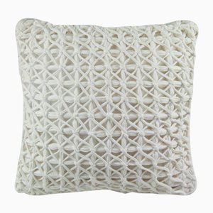 White Webbiecomb Pillow by R & U Atelier