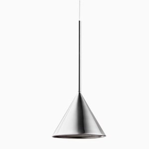 Figura Cone Lighting Chrome Pendant Lamp from Schneid Studio