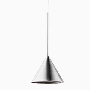 Lampe à Suspension Figura Cone Lighting en Chrome de Schneid Studio