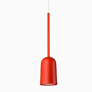 Burnt Orange Figura Arc Lighting Pendant from Schneid Studio