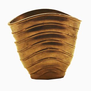 Small Vintage Pewter Vase by Just Andersen
