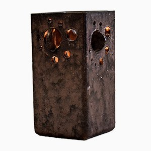 Lampe de Bureau Brutaliste en Céramique, Pays-Bas, 1960s