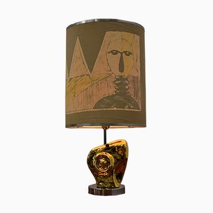 Lámpara de mesa Mid-Century moderna de Paolo Granchi para Sigma, años 60