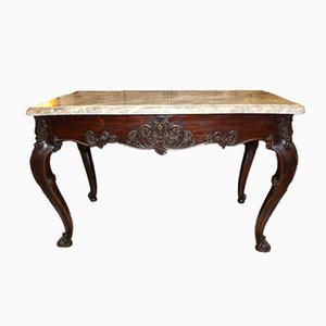 Antique Rosewood Console from Lemarchand