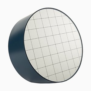 Large Centimetri Table Mirror by Studiocharlie for Atipico in Gray Blue