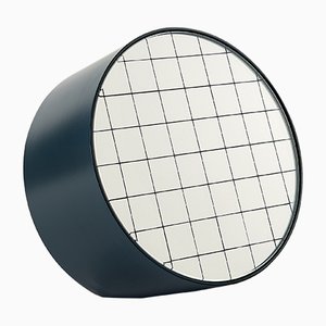 Regular Centimetri Table Mirror by Studiocharlie for Atipico in Gray Blue