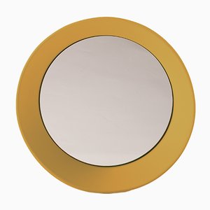 Small Wall Mirror by Zaven for Atipico in Curry Yellow