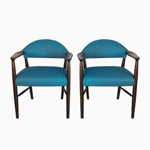 Fauteuils par Kurt Olsen pour Slagelse Møbelværk, 1950s, Set de 2